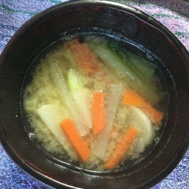 根菜の味噌汁